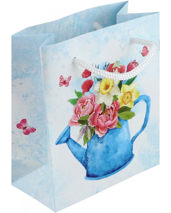 Пакет подарочный Букет в лейке