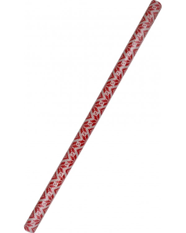 Бумага упаковочная Вязаный узор из снежинок