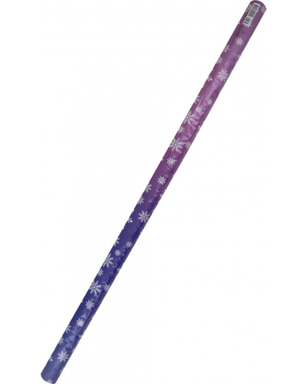 Бумага упаковочная Сияние снежинок