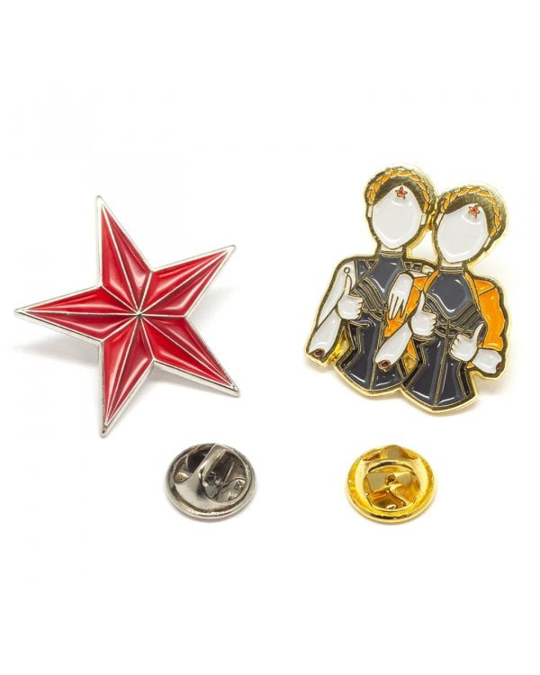 Набор значков Atomic heart. Атомное Сердце