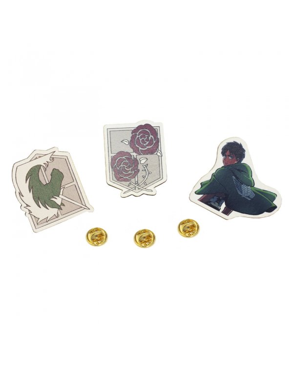 Набор значков Атака Титанов. Гарнизон