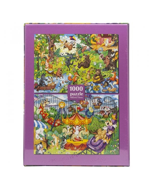 Пазл-1000 Парк аттракционов