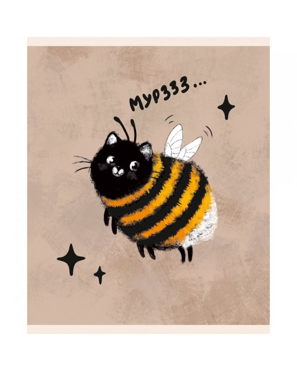 Тетрадь КОТОшмель, 48 листов, клетка, в ассортименте