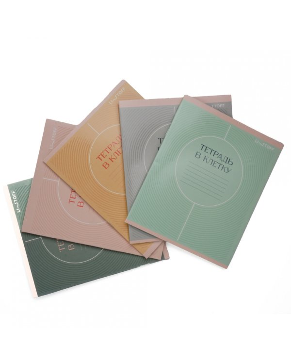 Тетрадь Shades, 24 листа, клетка, в ассортименте