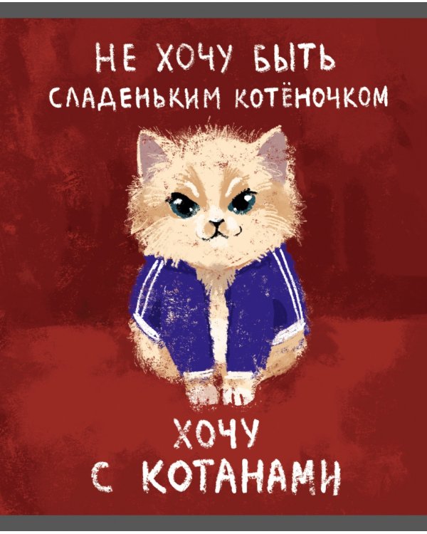 Тетрадь Возвращение котанов, 48 листов, клетка, в ассортименте