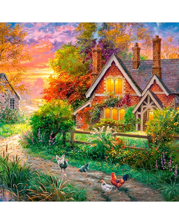 Puzzle-500 Загородная жизнь