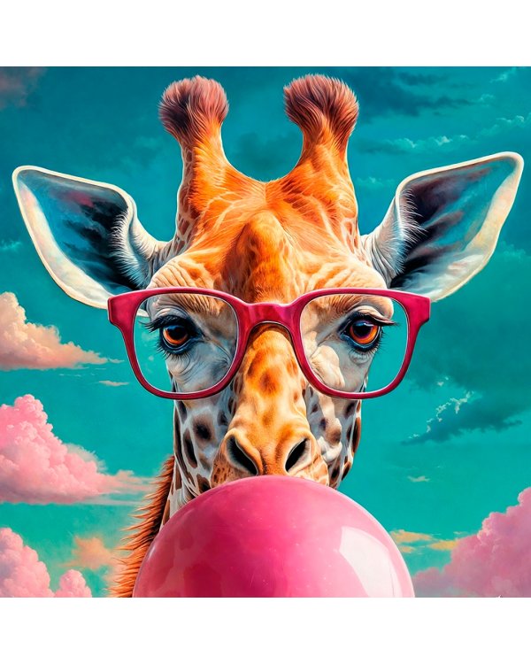 Puzzle-500 Жираф большой, ему видней