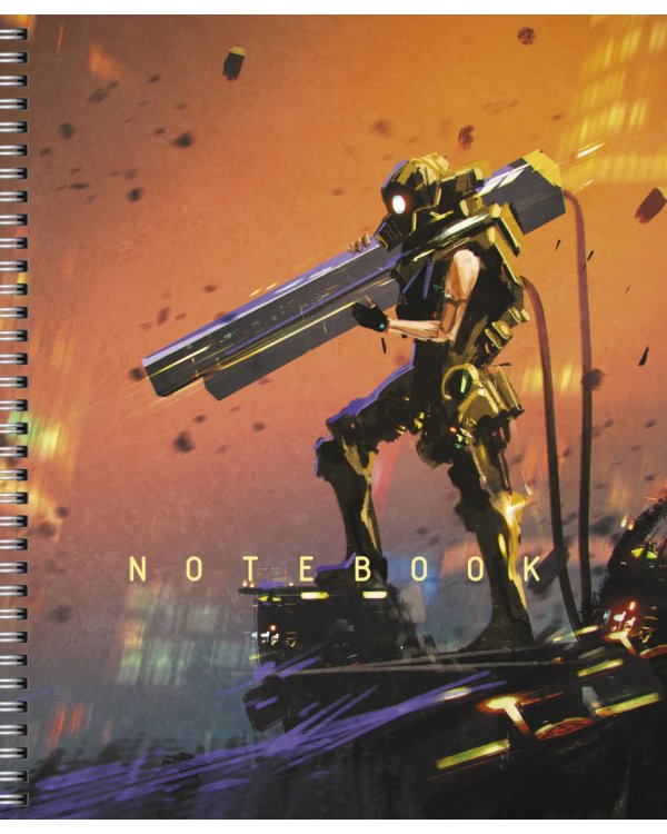 Тетрадь Survivors, 80 листов, клетка, в ассортименте