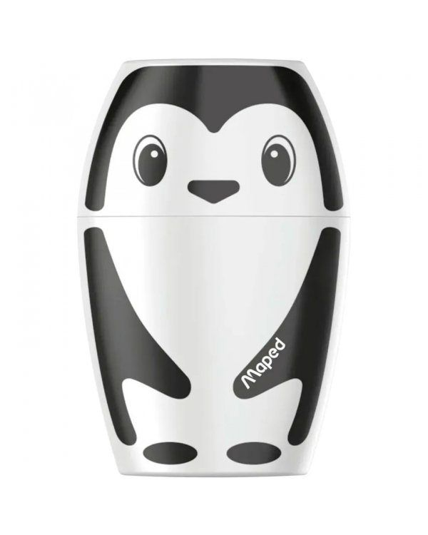 Точилка Shakky, 1 отверстие, с контейнером, в ассортименте