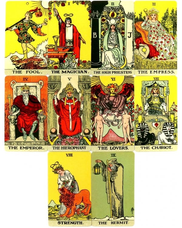 Таро Уэйта. 1910 год