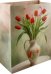 Пакет подарочный Кувшин с тюльпанами