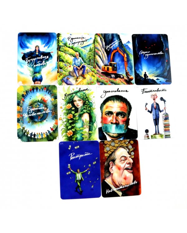 Метафорические карты Стань архитектором своей жизни, 43 карты
