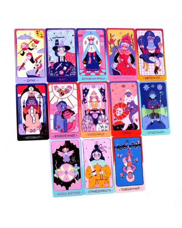 Таро Pastel Prism. Таро Пастельной Призмы, 78 карт