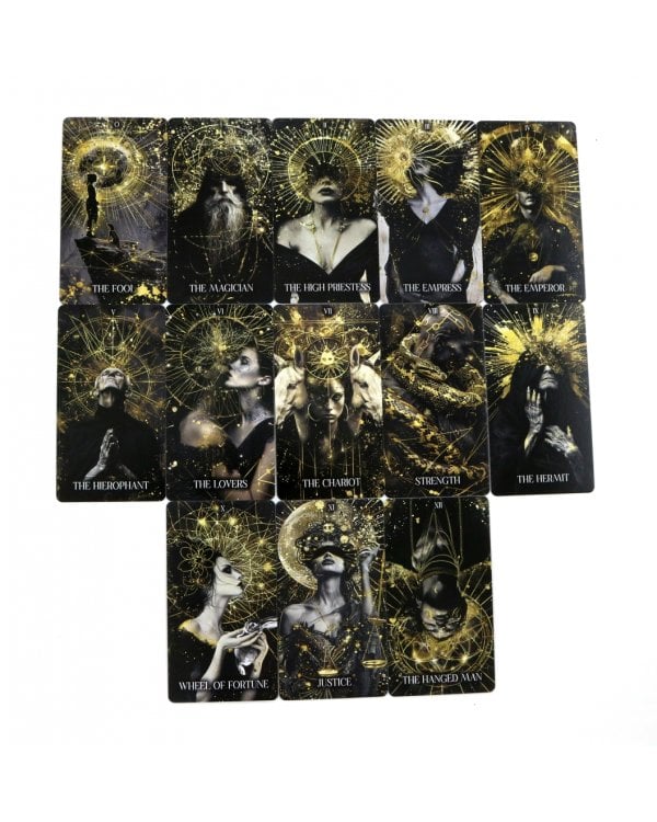Таро Gold &amp; Black, 78 карт