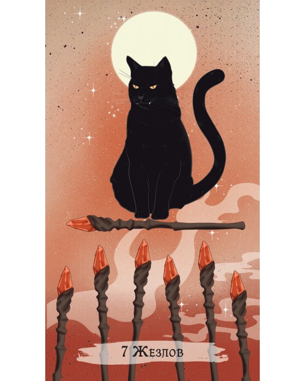 Таро ведьм, 78 карт + брошюра