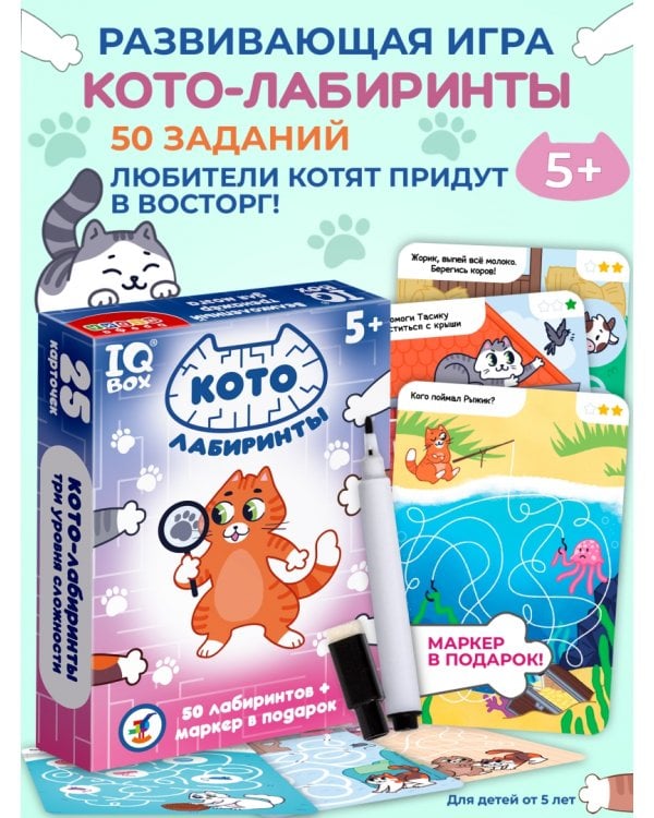 IQ Box. КОТО-лабиринты