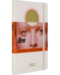 Блокнот 96 листов, 13*21 см "DAVID BOWIE" белый (LEDBQP060A)