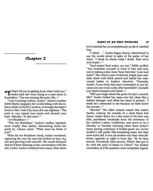 Diary of an Ugly Duckling
