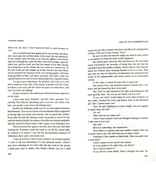 Tess of the D' Urbervilles