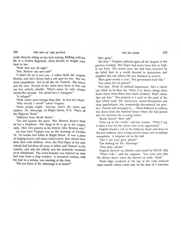 The End of the Battle