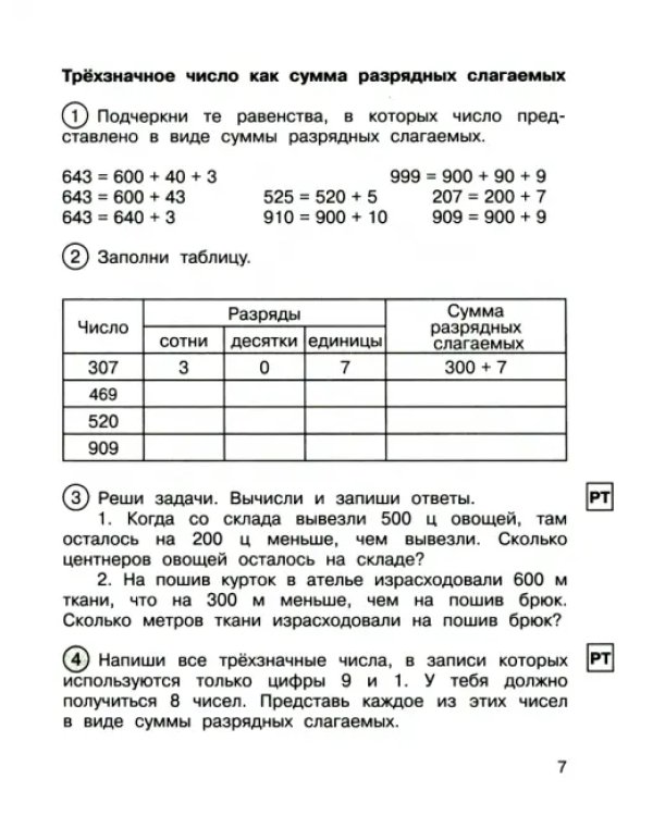 Математика в вопросах и заданиях. 2 класс. Тетрадь для самостоятельной работы № 2