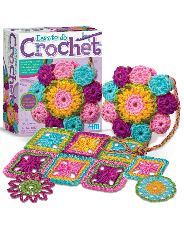 4M Набор для творчества Easy-To-Do Вязание крючком