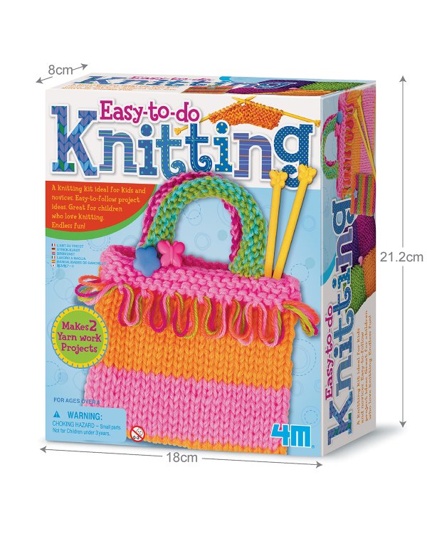 4M Набор для творчества Easy-To-Do Искусство вязания