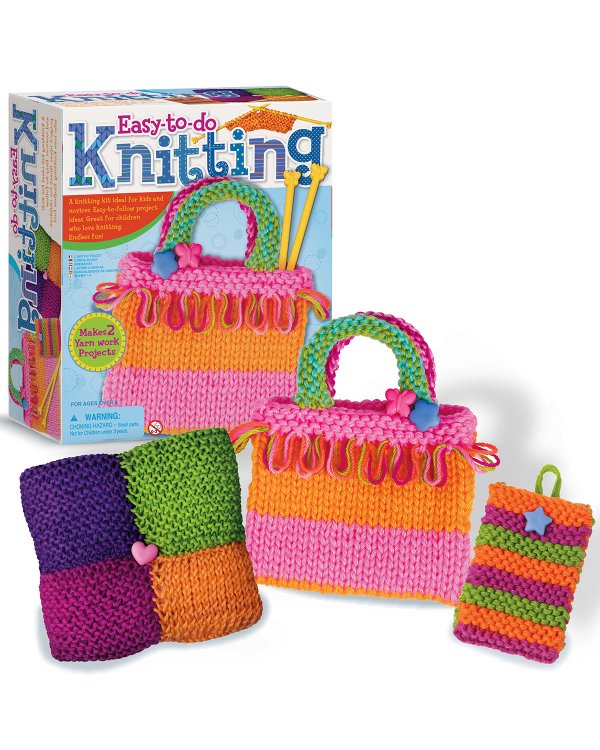 4M Набор для творчества Easy-To-Do Искусство вязания