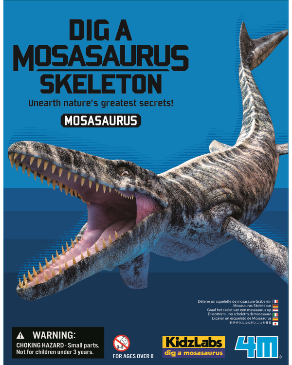 4M Набор юного археолога Мозазавр