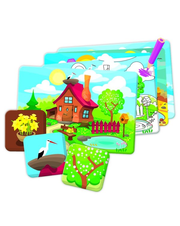 TREFL Обучающая игра Времена года 