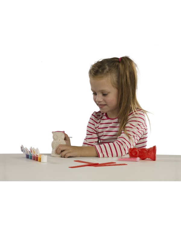 SES Набор для литья из гипса Сова