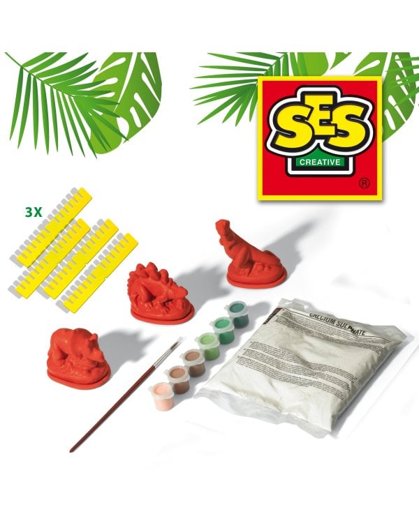 SES Набор для литья из гипса Динозавры