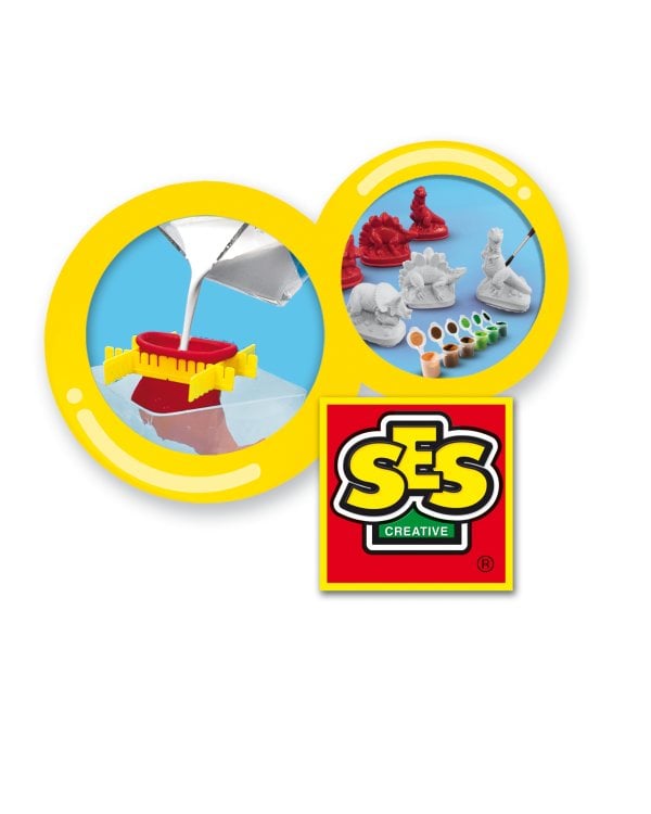 SES Набор для литья из гипса Динозавры