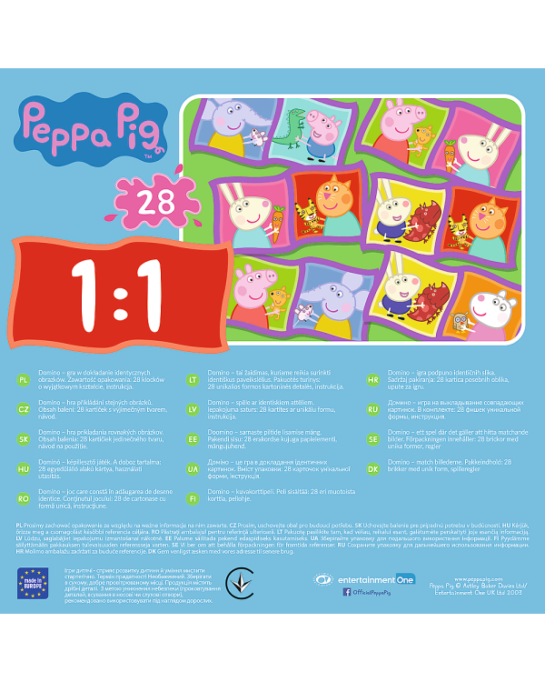TREFL PEPPA PIG Домино