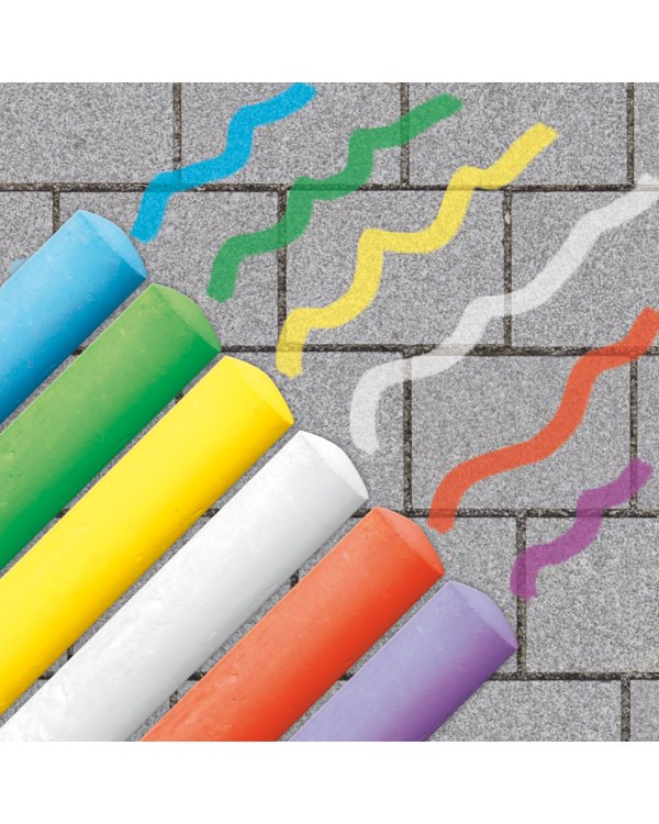 SES Большие мелки 6 шт