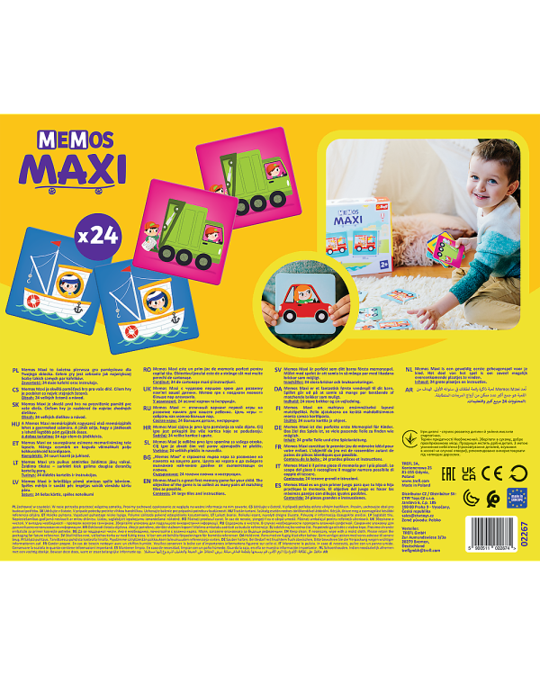 TREFL Мемо Макси Транспорт