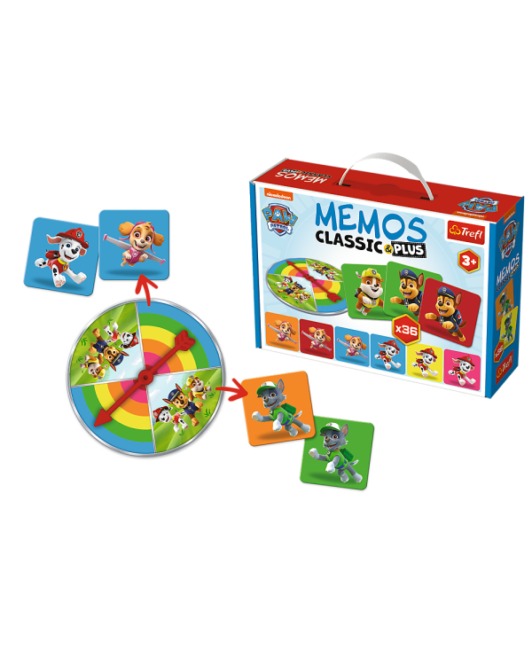 TREFL PAW PATROL Мемо Классик Плюс Щенячний патруль