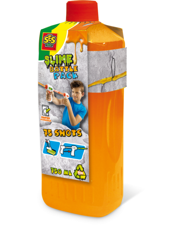 SES Наполнитель слизи для бластера оранжевый 750 мл