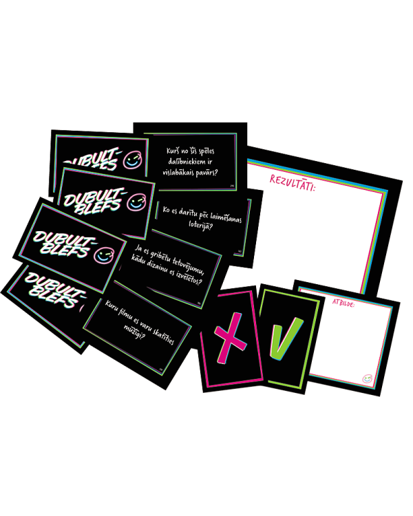 TREFL Настольная игра Двойной блеф (на латышском языке)