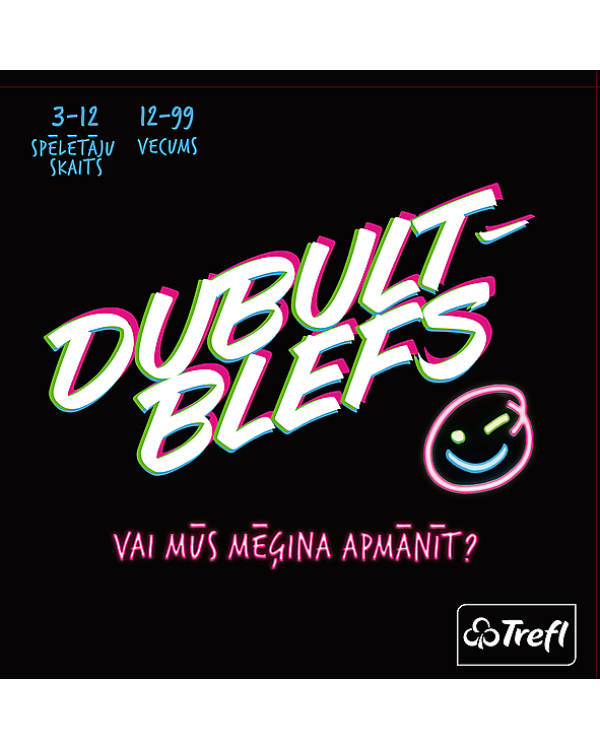 TREFL Настольная игра Двойной блеф (на латышском языке)