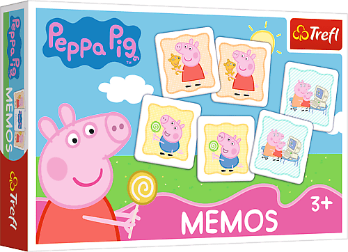 TREFL PEPPA PIG Мемо Свинка Пеппа