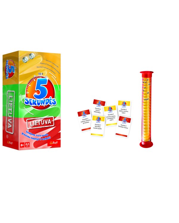 TREFL 5 секунд "Литва" настольная игра (на литовском языке)