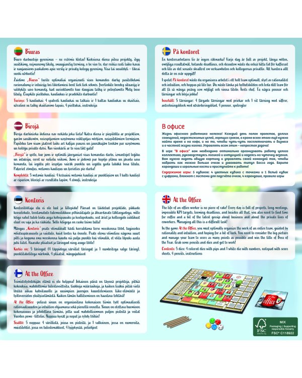 TREFL "В офисе" настольная игра