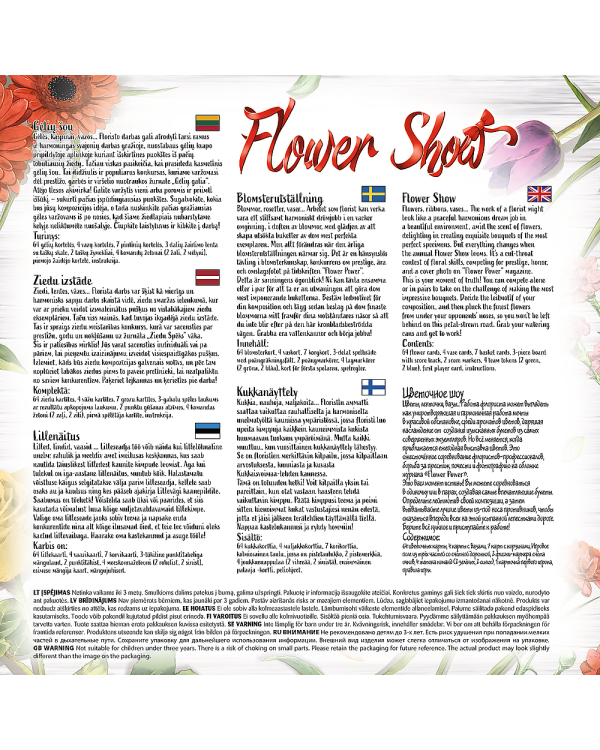 TREFL "Шоу цветов" настольная игра