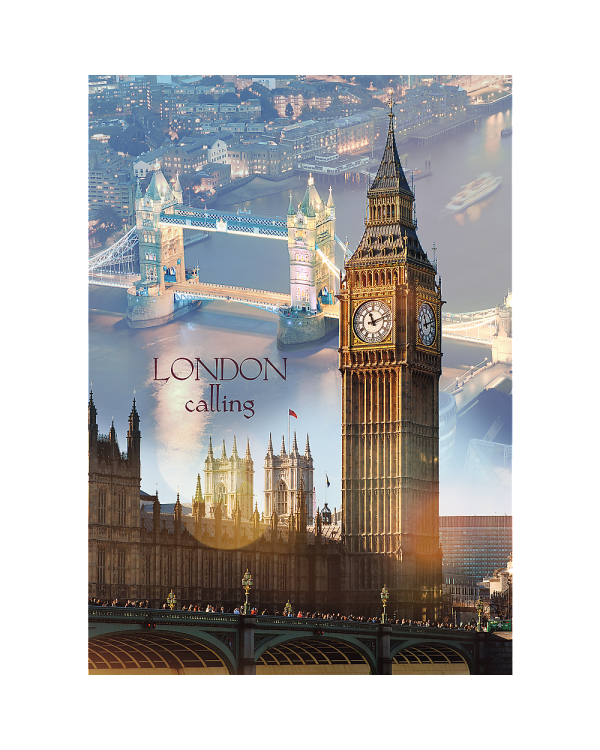 TREFL Пазл "Лондон", 1000 шт.