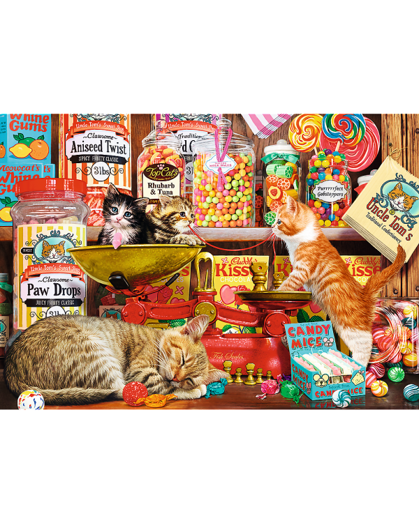 TREFL Пазл Кошачьи сладости, 1000 шт.