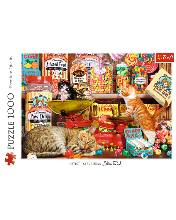 TREFL Пазл Кошачьи сладости, 1000 шт.