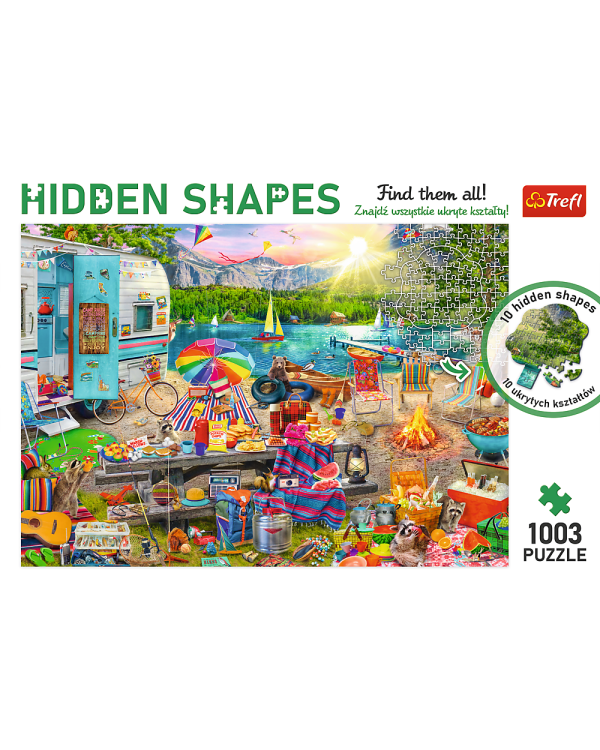 TREFL Пазл Поездка на автодоме, 1000 шт.