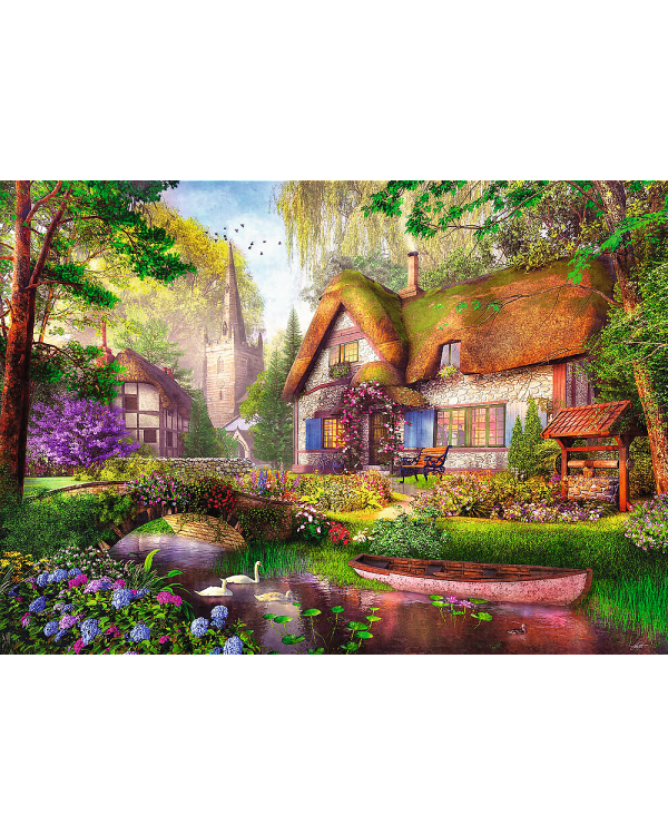 TREFL Premium Plus Пазл Дом в лесу, 1000 шт.