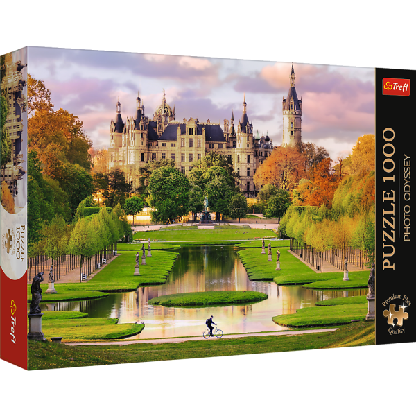 TREFL Premium Plus Пазл Замок Шверин, Германия, 1000 шт.